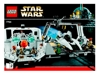 Preview for alternative construction for LEGO® Set 7754-1 - Number 2 BI 3006/48 -7754 2/2