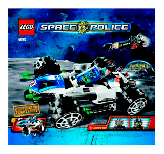 Preview for alternative construction for LEGO® Set 5979-1 - Number 1 BI 3005/72+4 - 5979