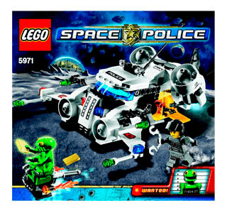 Preview for alternative construction for LEGO® Set 5971-1 - Number 1 BI 3005/60 - 5971 V 29