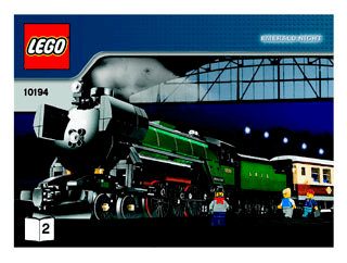 Preview for alternative construction for LEGO® Set 10194-1 - Number 1 BI 3006/48 - 10194 V46 2/2