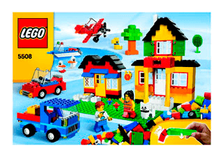 Preview for alternative construction for LEGO® Set 5508-1 - Number 1 BI 3002/64 - 5508 V.29