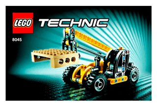 Preview for alternative construction for LEGO® Set 8045-1 - Number 1 BI 3003/36 - 8045 - 1/2