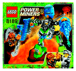 Preview for alternative construction for LEGO® Set 8189-1 - Number 1 BI 3005/48 - 8189 V 29