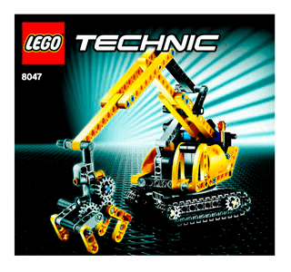 Preview for alternative construction for LEGO® Set 8047-1 - Number 1 BI 3005/44 - 8047 - 2/2