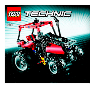 Preview for alternative construction for LEGO® Set 8048-1 - Number 2 BI 3005/60 - 8048 - 2/2