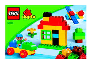 Preview for alternative construction for LEGO® Set 5506-1 - Number 1 BI 3002/ 8 - GLUED - 5506