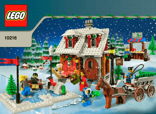 Preview for alternative construction for LEGO® Set 10216-1 - Number 1 BI 3006/80+4 10216 V46/110/39