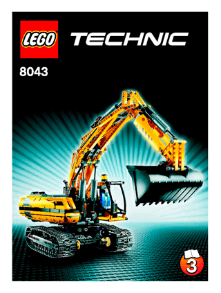 Preview for alternative construction for LEGO® Set 8043-1 - Number 2 BI 3006/48 - 8043 3/3