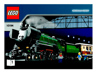 Preview for alternative construction for LEGO® Set 10194-1 - Number 2 BI 3006/60+4, 10194 V46 1/2