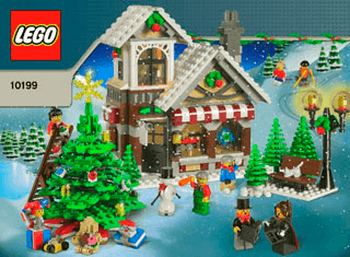 Preview for alternative construction for LEGO® Set 10199-1 - Number 1 BI 3006/72+4 -10199 V46 + V110