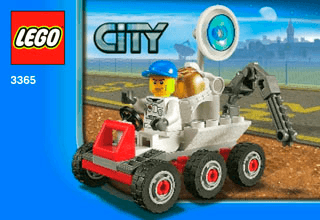 Preview for alternative construction for LEGO® Set 3365-1 - Number 1 BI 3001/24 - 3365 IN