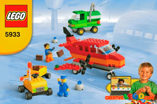 Preview for alternative construction for LEGO® Set 5933-1 - Number 1 BI 3002/40 - 5933 V29