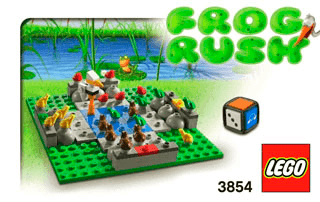 Preview for alternative construction for LEGO® Set 3854-1 - Number 1 BI 3003/20 - 3854 IN