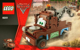 Preview for alternative construction for LEGO® Set 8201-1 - Number 1 BI 3003/24 - 8201 V.29