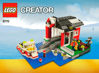 Preview for alternative construction for LEGO® Set 5770-1 - Number 3 BI 3006/60 - 5770 V 29/39 3/3