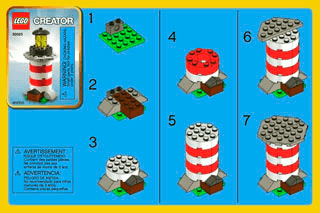 Preview for alternative construction for LEGO® Set 30023-1 - Number 2 BI 2001/ 2 - 30023 V 140