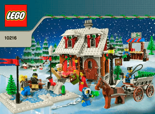 Preview for alternative construction for LEGO® Set 10216-1 - Number 2 BI 3006/80+4 10216 V46/110/39