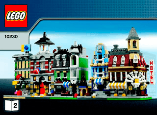 Preview for alternative construction for LEGO® Set 10230-1 - Number 1 BI 3006/40 - 10230 V46 2/2