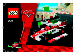 Preview for alternative construction for LEGO® Set 9478-1 - Number 1 BI 3001/32 - 9478 V29