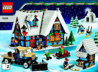 Preview for alternative construction for LEGO® Set 10229-1 - Number 2 BI 3006/64+4*- 10229 V29/39 2/2