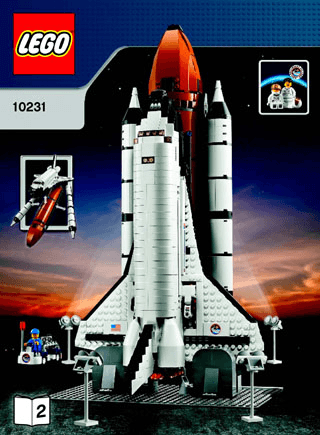 Preview for alternative construction for LEGO® Set 10231-1 - Number 3 BI 3006/76+4 10231 V46/39 2/2