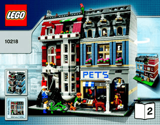 Preview for alternative construction for LEGO® Set 10218-1 - Number 3 BI 3016 80+4 -10218 V46/39 2/2