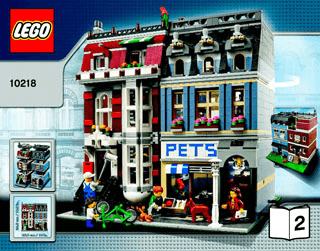 Preview for alternative construction for LEGO® Set 10218-1 - Number 4 BI 3016 80+4 -10218 V46/39 2/2