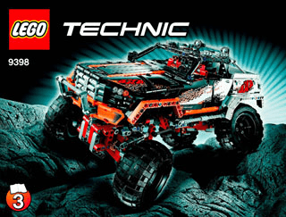 Preview for alternative construction for LEGO® Set 9398-1 - Number 2 BI 3019/80+4*-9398-3/3