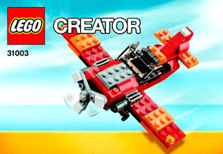 Preview for alternative construction for LEGO® Set 31003-1 - Number 3 BI 3010/44-65G, 31003 V29 2 af 3