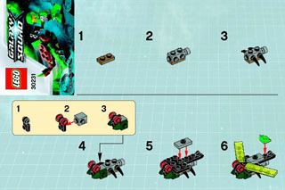 Preview for alternative construction for LEGO® Set 30231-1 - Number 2 BI 2001/ 2 - 30231 V39