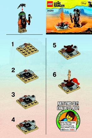 Preview for alternative construction for LEGO® Set 30261-1 - Number 2 BI 2001/ 2 - 30261 V39