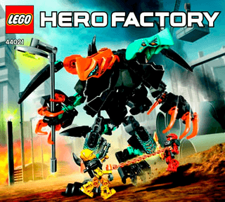 Preview for alternative construction for LEGO® Set 44021-1 - Number 1 BI 3017 / 32 - 65g, 44021 V29