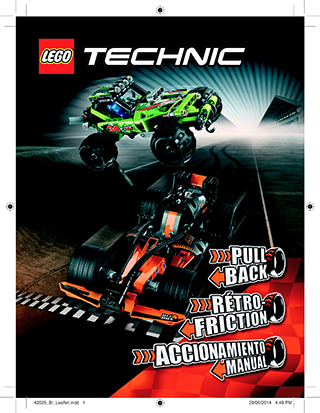 Preview for alternative construction for LEGO® Set 42026-1 - Number 3 BI 3022/8-65 42026 V29