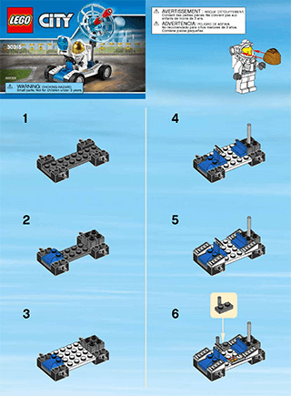 Preview for alternative construction for LEGO® Set 30315-1 - Number 2 BI 2002/ 2 - 30315 V39