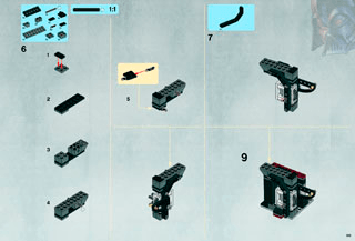 Preview for alternative construction for LEGO® Set 10188-1 - Number 2 BUILDING INSTR. 10188 V140