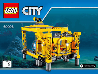 Preview for alternative construction for LEGO® Set 60096-1 - Number 1 BI 3019/52-65G - 60096 V29 5/5