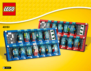 Preview for alternative construction for LEGO® Set 40161-1 - Number 1 BI 3018 / 80+4 / 65+115, 40161 1/2 V46