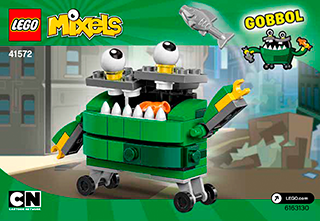 Gobbol 41572 - LEGO Mixels - Цифровые Инструкции По Сборке - LEGO.Com