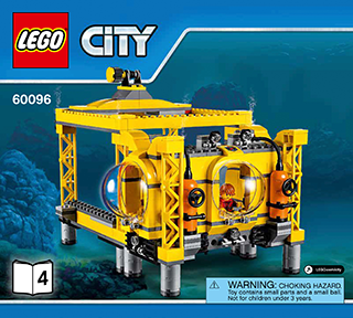 Preview for alternative construction for LEGO® Set 60096-1 - Number 10 BI 3017/64+4,65/115G, 60096 4/5 V39