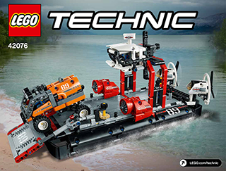 Preview for alternative construction for LEGO® Set 42076-1 - Number 1 BI 3019/152+4/65+200G, 42076 V29