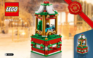 Preview for alternative construction for LEGO® Set 40293-1 - Number 2 BI 3003/48/65G, 40293 V39