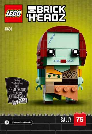 lego brickheadz jack skellington & sally