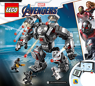 Lego Marvel Super Heroes War Machine Buster 76124