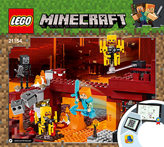 The Blaze Bridge 21154 Lego Minecraft デジタル組み立て説明書