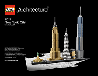 Preview for alternative construction for LEGO® Set 21028-1 - Number 1 BI 3018, 112+4/65+200G, 21028 V29