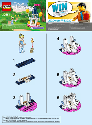 Preview for alternative construction for LEGO® Set 30554-1 - Number 2 BI 2002/ 2, 30554 V39