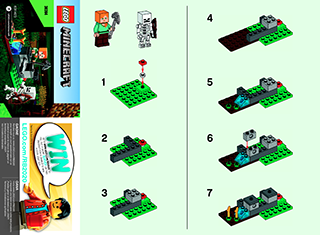 Preview for alternative construction for LEGO® Set 30394-1 - Number 2 BI 2002/ 2, 30394 V39