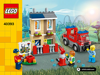 Preview for alternative construction for LEGO® Set 40393-1 - Number 1 BI 3102, 68+4/65+115G, 40393 V46