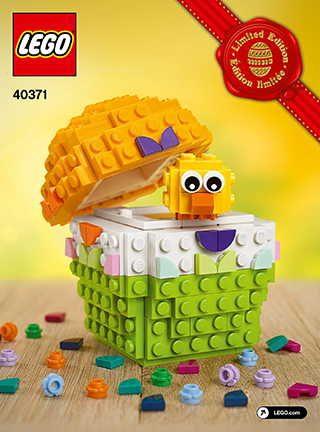 Preview for alternative construction for LEGO® Set 40371-1 - Number 2 BI 3105, 36/65G, 40371 V39