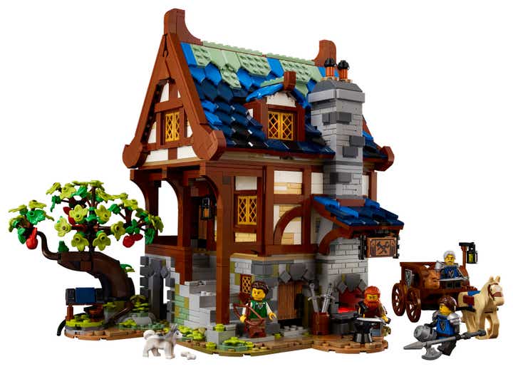 LEGO IDEAS® REVEALS MEDIEVAL SET STARRING THE UNSUNG HERO OF THE MIDDLE ...